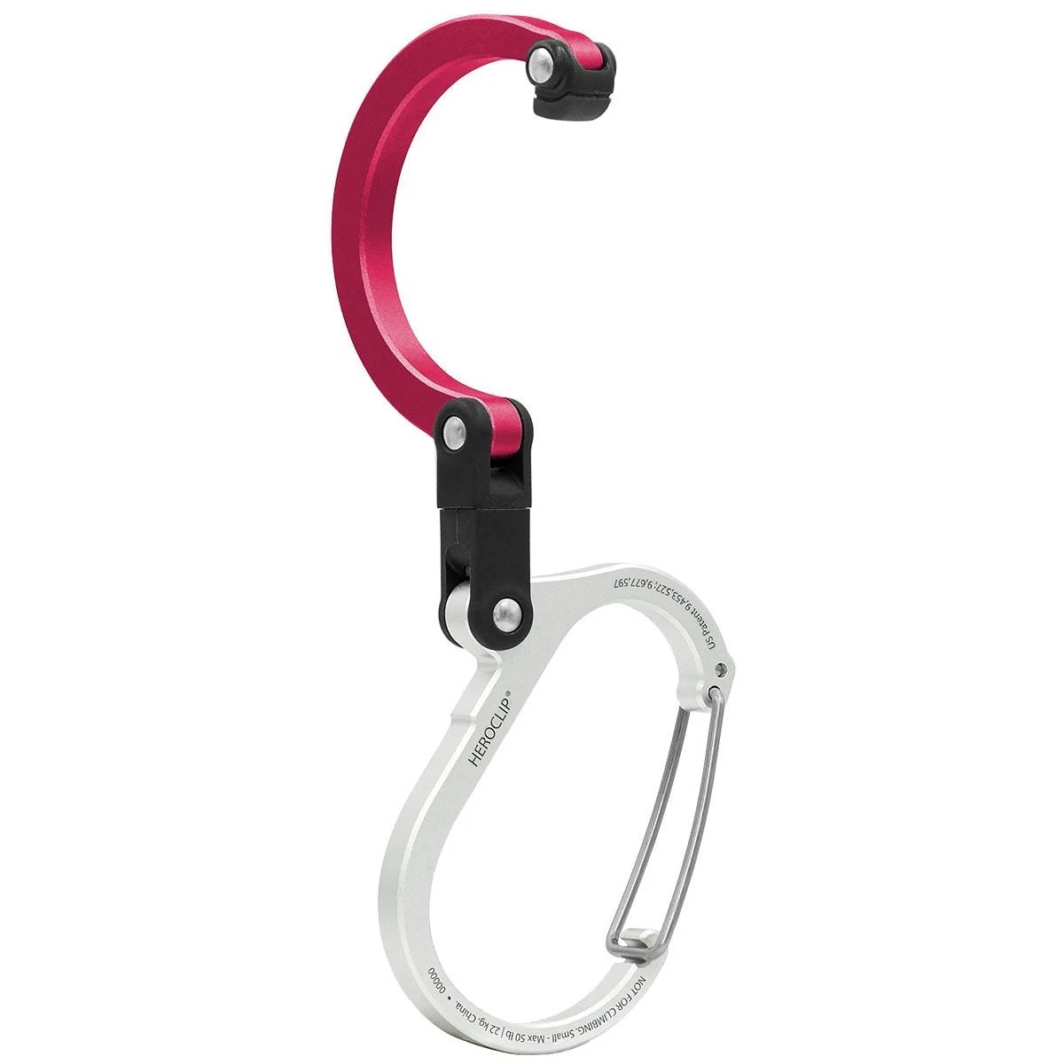 Heroclip Small Gear Clip Hot Rod Red 4 Heroclip Small Gear Clip Hot Rod Red - Image 2