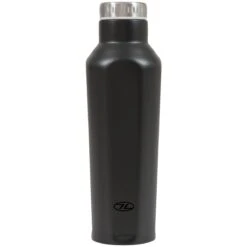 Highlander 500ml Ashta Stainless Steel Bottle Black