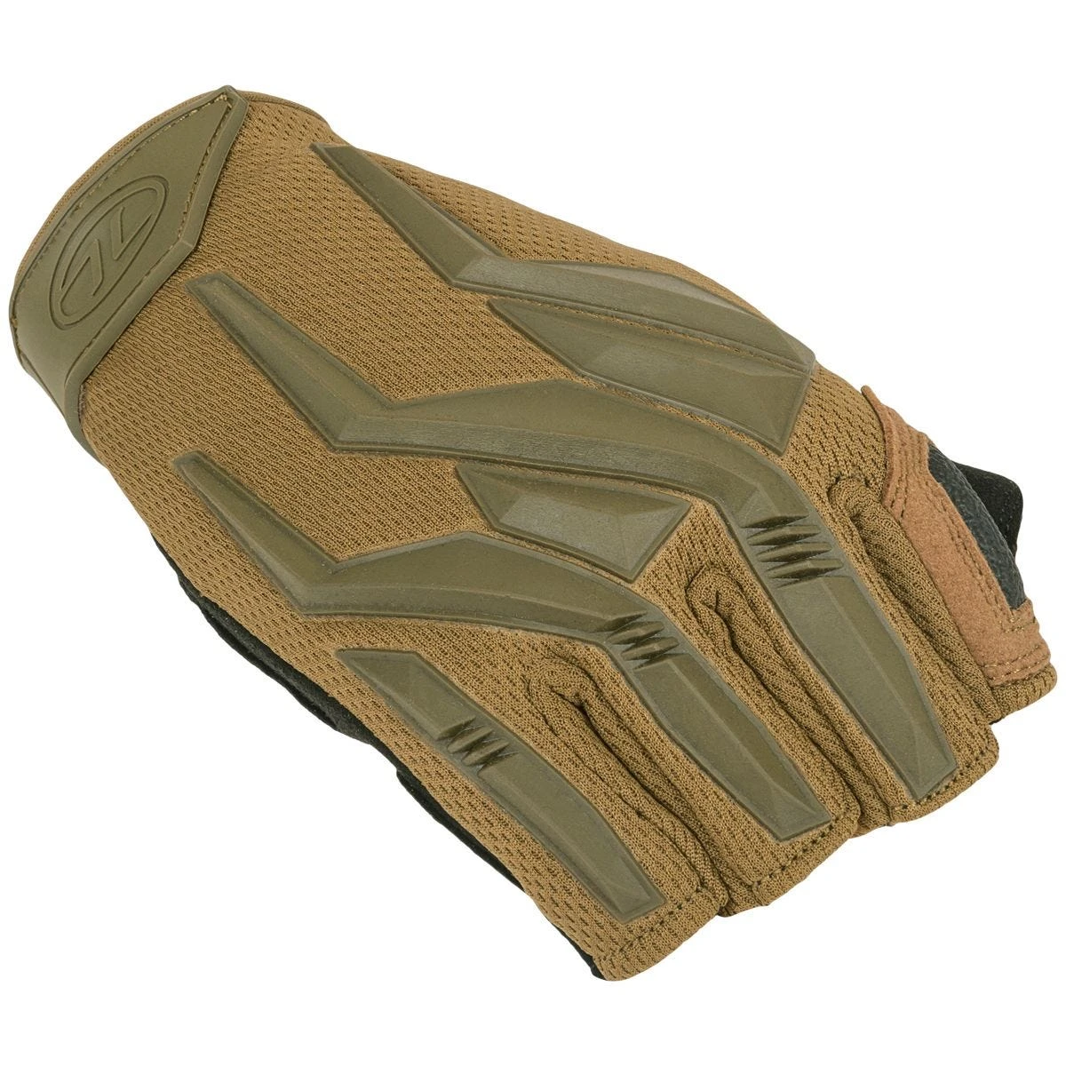 Highlander Forces Raptor Fingerless Gloves Coyote Tan 5 Highlander Forces Raptor Fingerless Gloves Coyote Tan - Image 3
