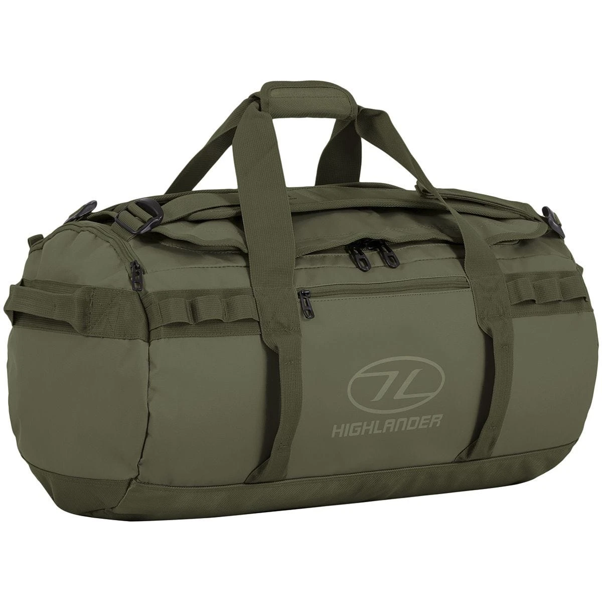 Highlander Storm Kitbag 65L Olive Green 4 Highlander Storm Kitbag 65L Olive Green - Image 2
