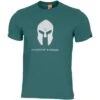 Pentagon Ageron Spartan Helmet T-Shirt Petrol Blue -Military1st Shop K09012 SH 30 Pentagon Ageron Tshirt spartan petrol blue 001
