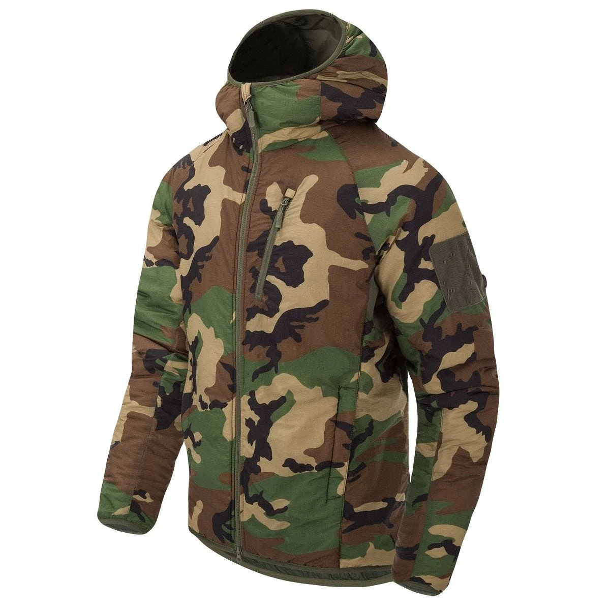 Helikon Wolfhound Hoodie Jacket US Woodland 3 Helikon Wolfhound Hoodie Jacket US Woodland