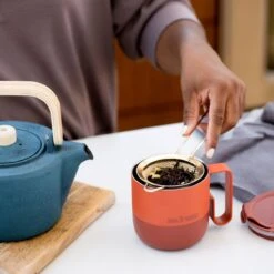 Klean Kanteen Rise 399ml Mug W/Flip Lid Autumn Glaze -Military1st Shop Klean Kanteen Rise 399ml Mug Flip Lid Autumn Glaze 3 1200x1200