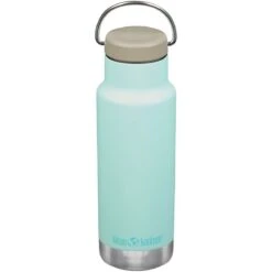 Klean Kanteen 355ml Classic Vacuum Insulated Bottle Loop Cap Blue Tint
