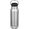 Klean Kanteen 355ml Classic Vacuum Insulated Bottle Loop Cap Brushed Stainless