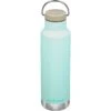 Klean Kanteen 592ml Classic Vacuum Insulated Bottle Loop Cap Blue Tint