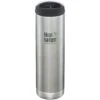 Klean Kanteen TKWide 591ml Insulated Bottle Cafe Cap Brushed Stainless -Military1st Shop Klean Kanteen Bottle B.Stainless 20 PCC 1200X1200