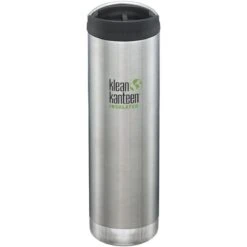 Klean Kanteen TKWide 591ml Insulated Bottle Cafe Cap Brushed Stainless