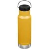 Klean Kanteen 355ml Classic Vacuum Insulated Bottle Loop Cap Marigold