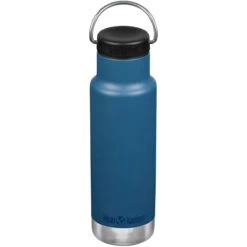 Klean Kanteen 355ml Classic Vacuum Insulated Bottle Loop Cap Real Teal