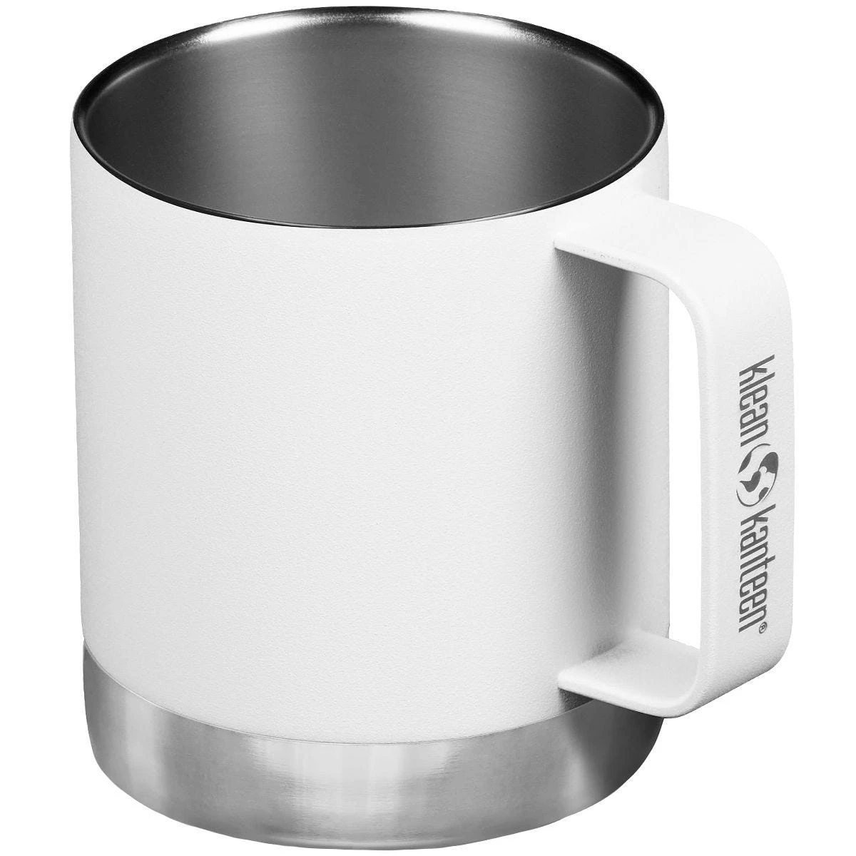 Klean Kanteen 355ml Insulated Camp Mug W/Tumbler Lid Matte White 4 Klean Kanteen 355ml Insulated Camp Mug W/Tumbler Lid Matte White - Image 2