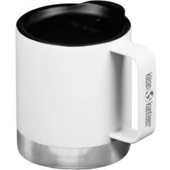 Klean Kanteen 355ml Insulated Camp Mug W/Tumbler Lid Matte White 9 Klean Kanteen 355ml Insulated Camp Mug W/Tumbler Lid Matte White -Military1st Shop Klean Kanteen Insulated Mug 04