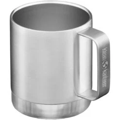 Klean Kanteen 355ml Insulated Camp Mug W/Tumbler Lid Brushed Stainless -Military1st Shop Klean Kanteen Insulated Mug Brushed Stainless 02