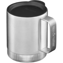 Klean Kanteen 355ml Insulated Camp Mug W/Tumbler Lid Brushed Stainless -Military1st Shop Klean Kanteen Insulated Mug Brushed Stainless 04