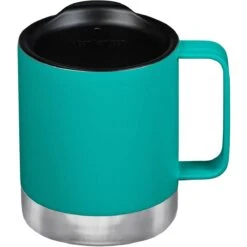 Klean Kanteen 355ml Insulated Camp Mug W/Tumbler Lid Porcelain -Military1st Shop Klean Kanteen Insulated Mug Porcelain 03