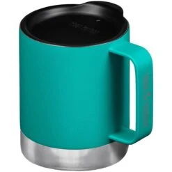 Klean Kanteen 355ml Insulated Camp Mug W/Tumbler Lid Porcelain -Military1st Shop Klean Kanteen Insulated Mug Porcelain 04