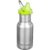 Klean Kanteen Kid Kanteen 355ml Bottle Sippy Cap Brushed Stainless -Military1st Shop Klean Kanteen Kid Kanteen 355ml Brushed Stainless 01
