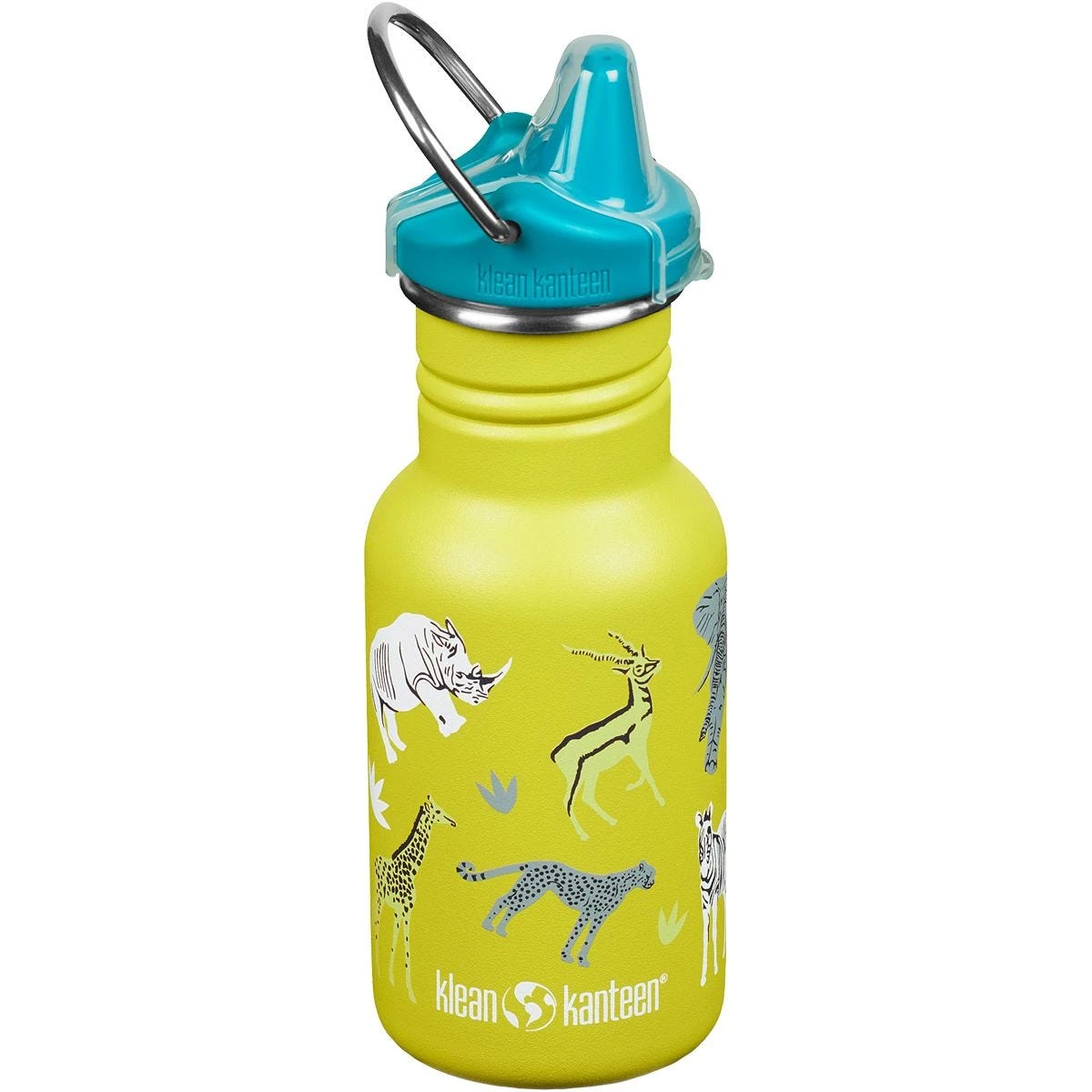 Klean Kanteen Kid Kanteen 355ml Bottle Sippy Cap Safari 3 Klean Kanteen Kid Kanteen 355ml Bottle Sippy Cap Safari