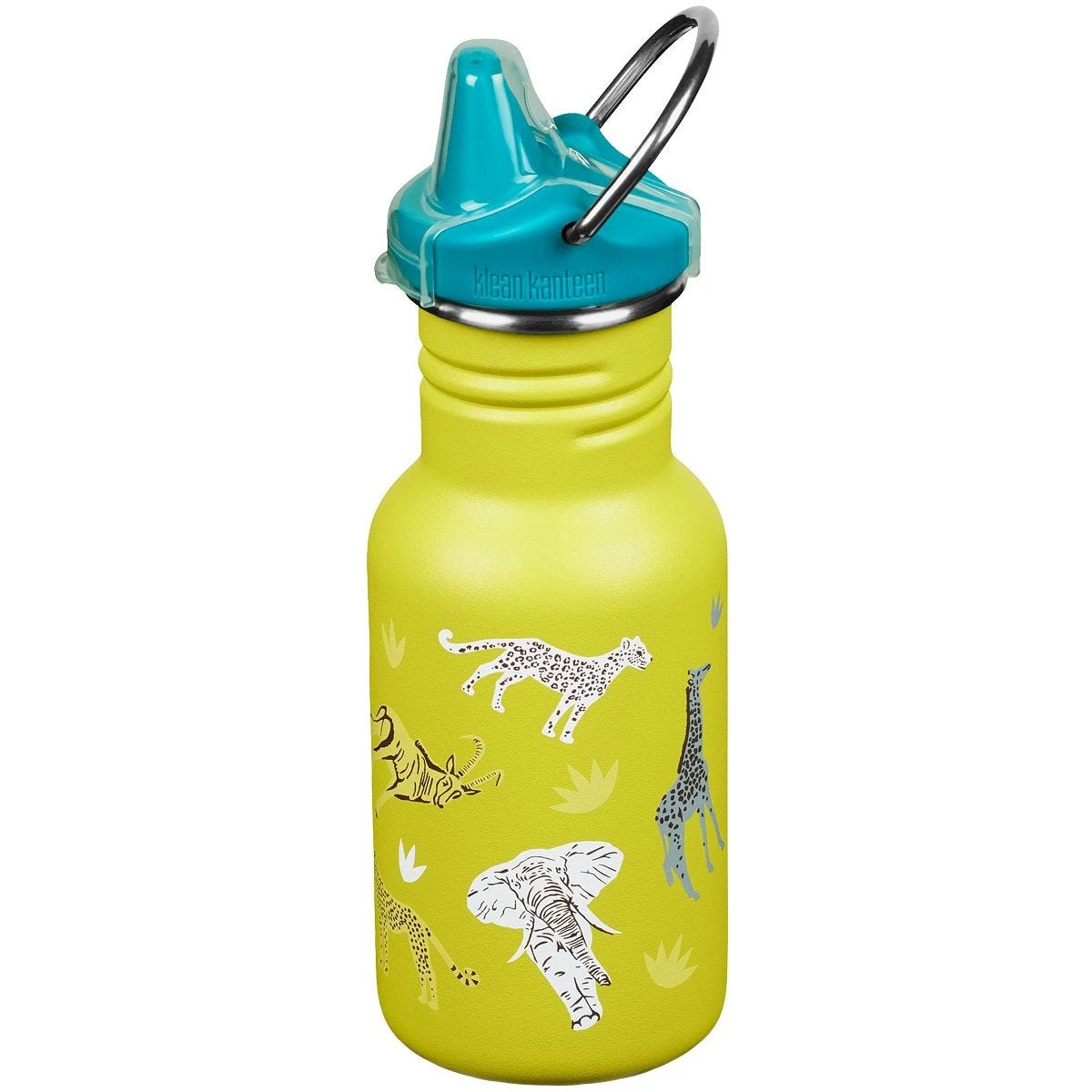 Klean Kanteen Kid Kanteen 355ml Bottle Sippy Cap Safari 4 Klean Kanteen Kid Kanteen 355ml Bottle Sippy Cap Safari - Image 2