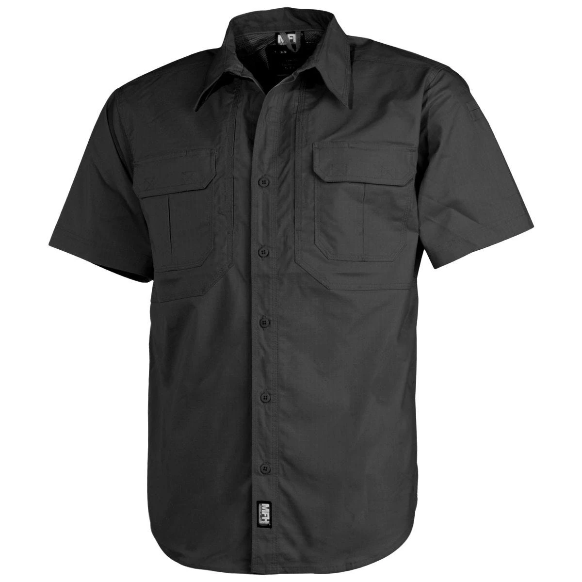 MFH Strike Tactical Shirt Short Sleeve Black 3 MFH Strike Tactical Shirt Short Sleeve Black