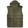 MFH Lined Vest With A Detachable Hood OD Green -Military1st Shop MFH 04155 Vest Lined Detachable Hood OD Green 001 1