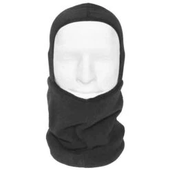 MFH Scarf Fleece With Head Section Black