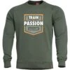 Pentagon Hawk Sweater Train Your Passion Camo Green