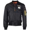 Mil-Tec Top Gun Flight Jacket Tomcat Black -Military1st Shop Mil Tec Top Gun Flight Jacket Tomcat Black 1 1200x1200