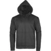 Mil-Tec Tactical Zipped Hoodie Black
