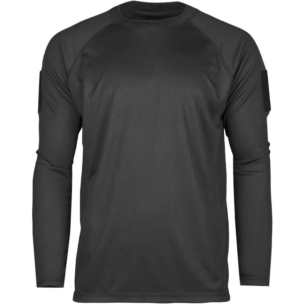 Mil-Tec Tactical Long Sleeve Quick Dry Shirt Black 3 Mil-Tec Tactical Long Sleeve Quick Dry Shirt Black
