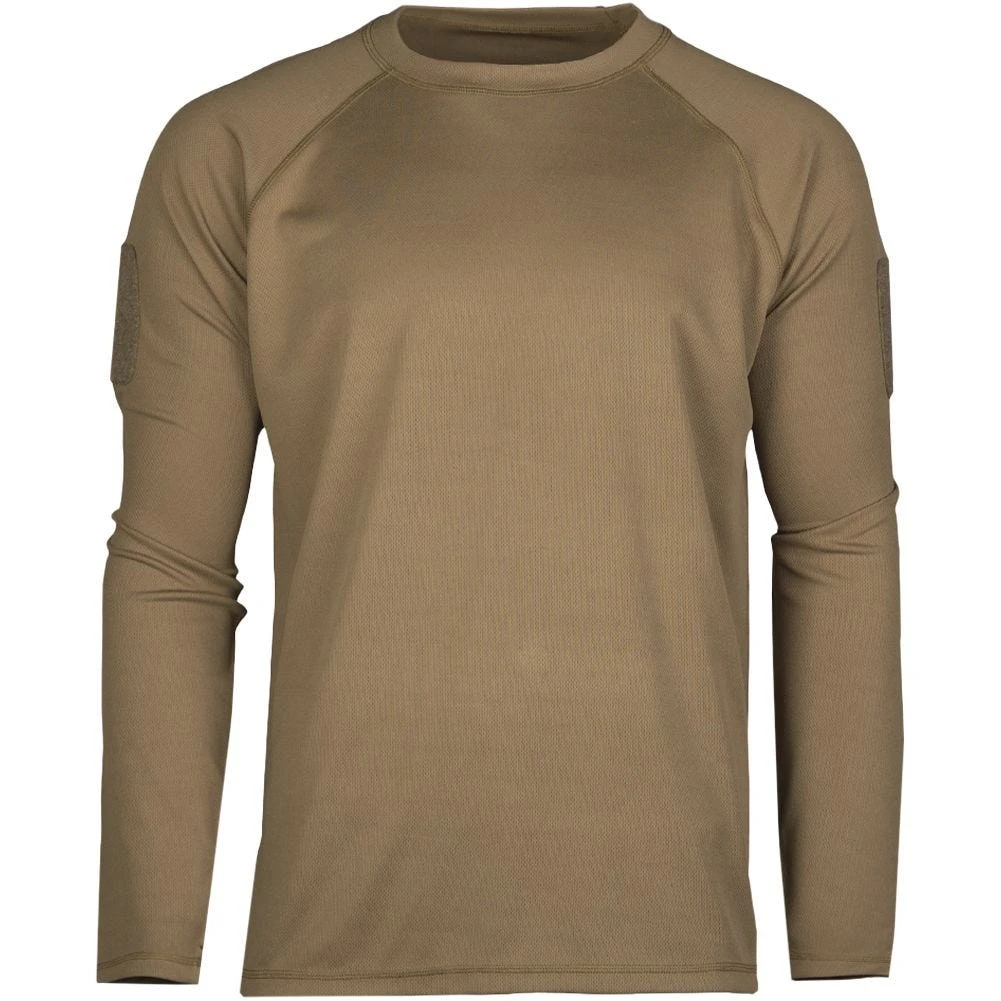 Mil-Tec Tactical Long Sleeve Quick Dry Shirt Dark Coyote 3 Mil-Tec Tactical Long Sleeve Quick Dry Shirt Dark Coyote