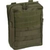 Mil-Tec MOLLE Belt Pouch Large Olive -Military1st Shop Mil Tec Molle Pouh Large Front Olive 01A