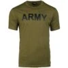 Mil-Tec T-Shirt Army Print Olive
