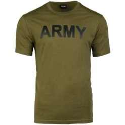 Mil-Tec T-Shirt Army Print Olive