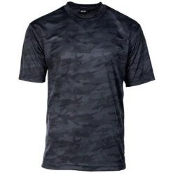 Mil-Tec T-Shirt Mesh Dark Camo