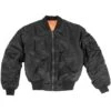 Mil-Tec MA-1 Flight Jacket Black
