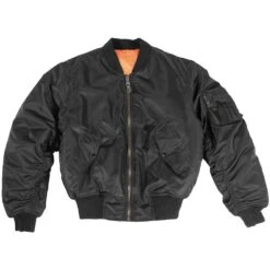 Mil-Tec MA-1 Flight Jacket Black