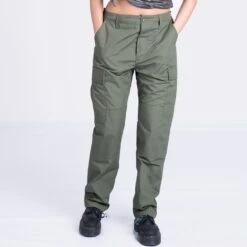 MFH Ladies Ripstop Trousers Olive