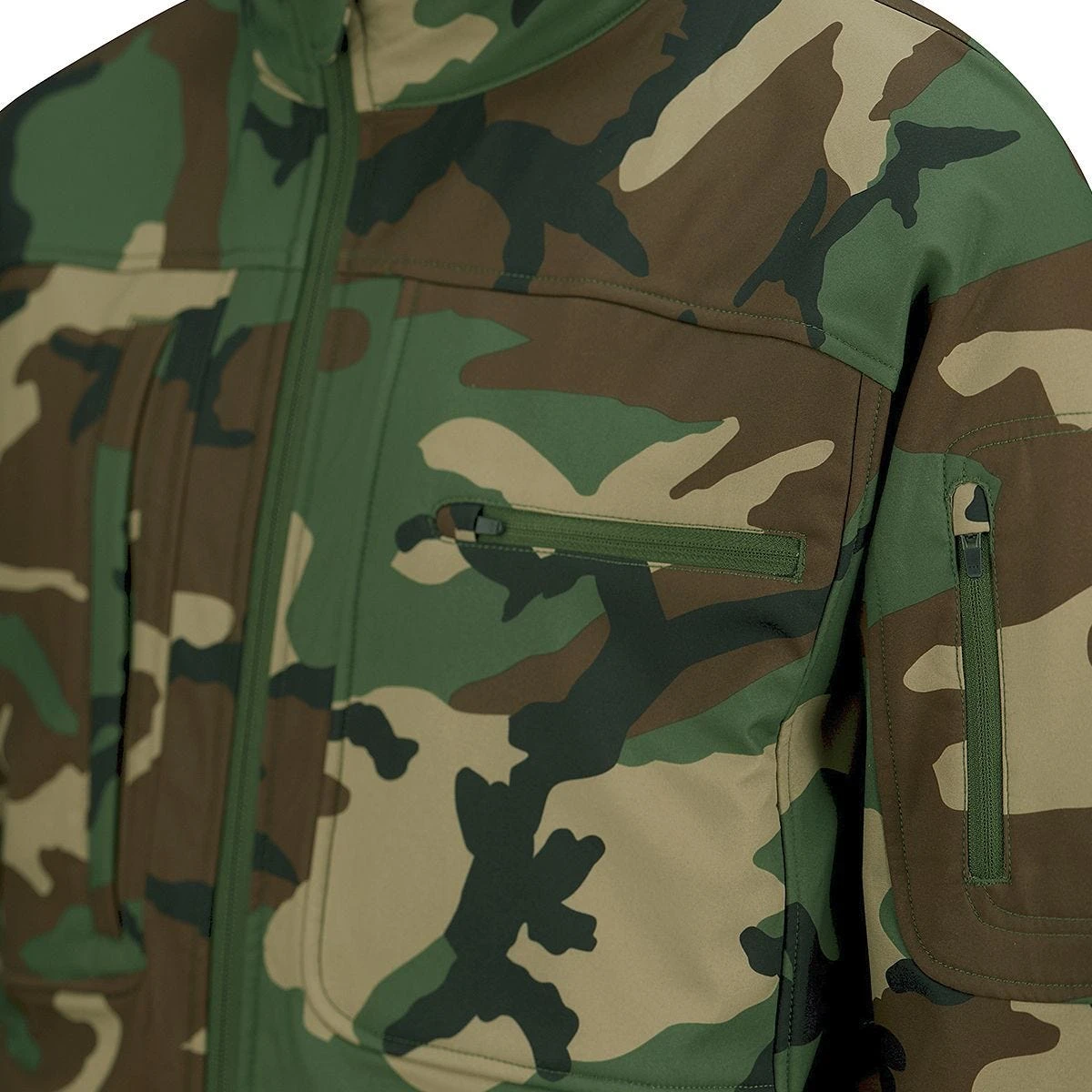 Propper BA Softshell Jacket Woodland 4 Propper BA Softshell Jacket Woodland - Image 2