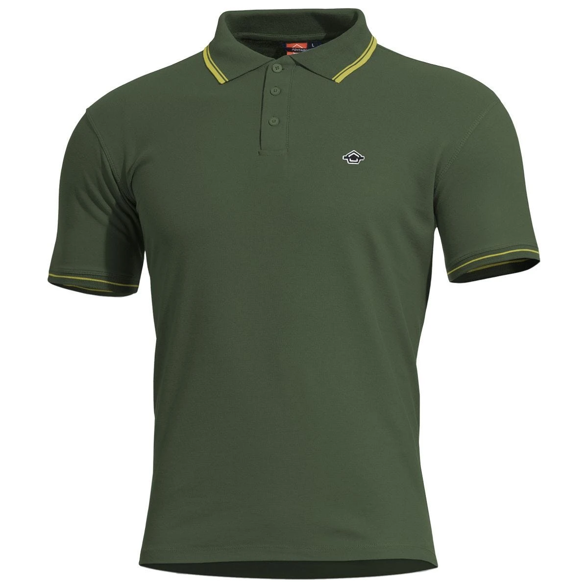 Pentagon Aniketos Polo T-Shirt Stripes SpringBok Green 3 Pentagon Aniketos Polo T-Shirt Stripes SpringBok Green