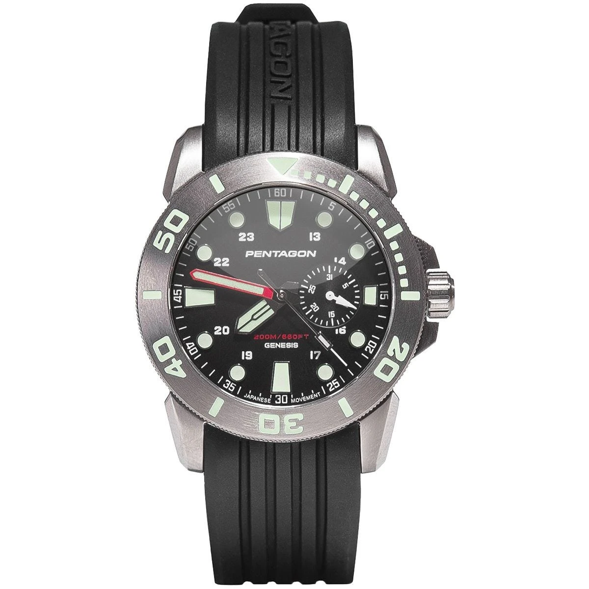 Pentagon Genesis Watch Silver 3 Pentagon Genesis Watch Silver