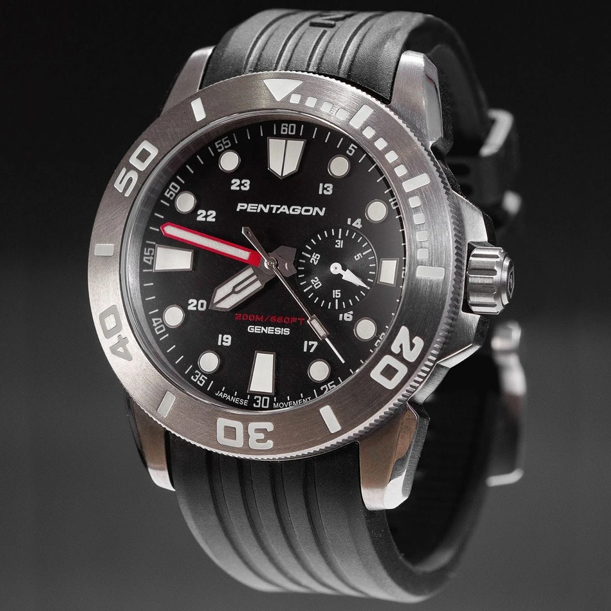 Pentagon Genesis Watch Silver 4 Pentagon Genesis Watch Silver - Image 2