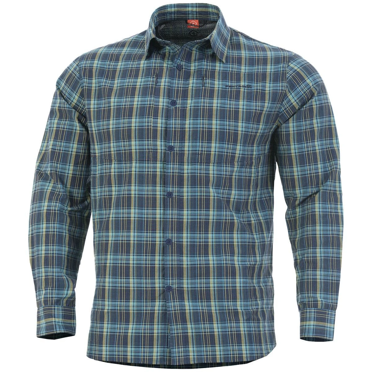 Pentagon QT Tactical Shirt Blue Checks 3 Pentagon QT Tactical Shirt Blue Checks