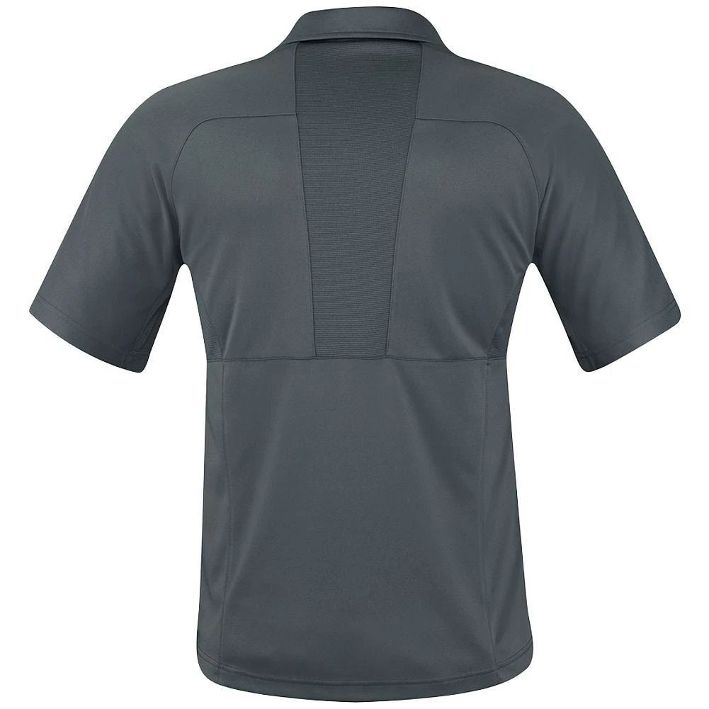 Propper Men's HLX Polo Short Sleeve Charcoal 5 Propper Men's HLX Polo Short Sleeve Charcoal - Image 3