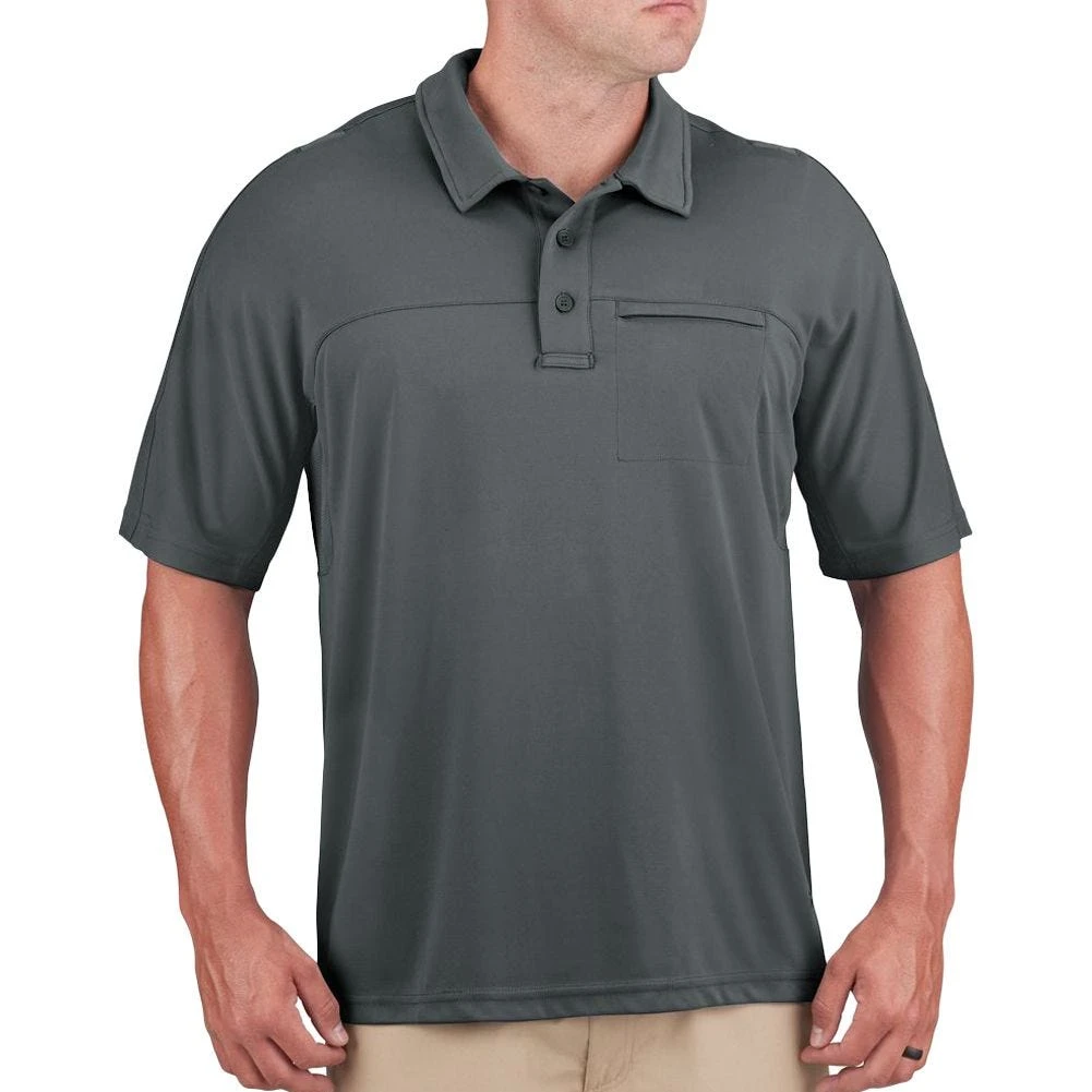 Propper Men's HLX Polo Short Sleeve Charcoal 3 Propper Men's HLX Polo Short Sleeve Charcoal