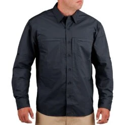 Propper Men's HLX Shirt Long Sleeve LAPD Navy -Military1st Shop Propper HLX Shirt LS Navy 3 1001x1001