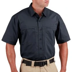 Propper Men's HLX Shirt Short Sleeve LAPD Navy -Military1st Shop Propper HLX Shirt SS Navy 3 1001x1001