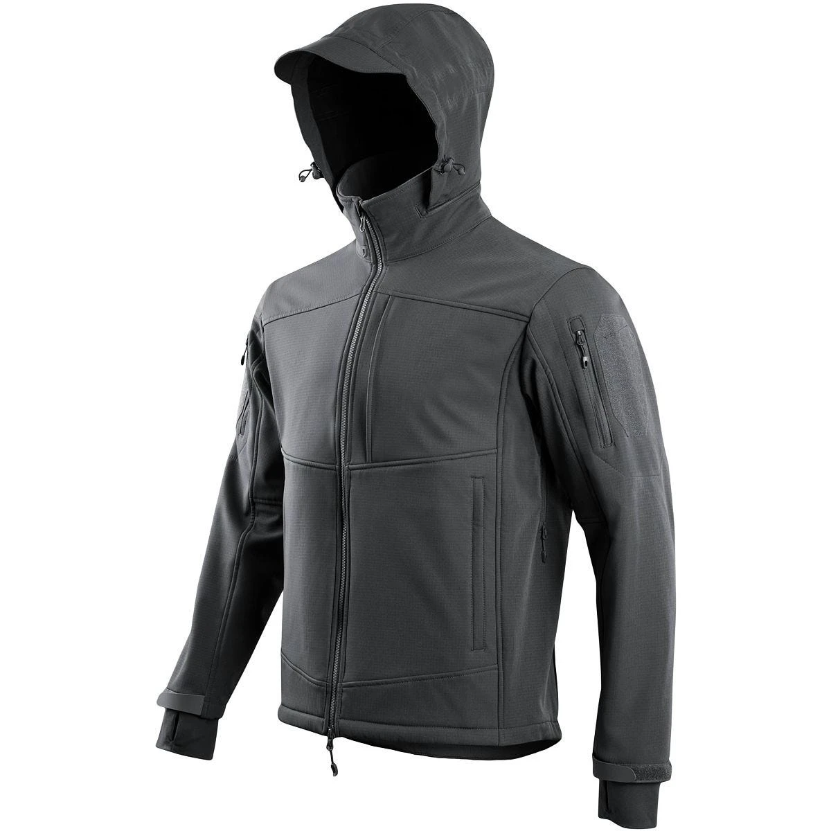 STOIRM Tactical Softshell Jacket Dark Grey 4 STOIRM Tactical Softshell Jacket Dark Grey - Image 2