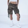 Surplus Ladies Airborne Vintage Shorts Washed Black Camo -Military1st Shop SURPLUS W 07 3598 42 DARKCAMO 01 1
