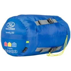 Highlander Serenity 250 Mummy Sleeping Bag Blue -Military1st Shop Serenity 250 Mummy Sleeping Bag Blue 5 1200x1200